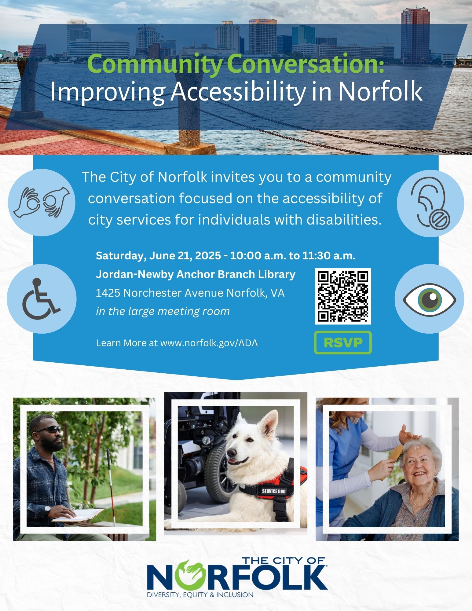 Community Conversation: Improving Accessibility in Norfolk