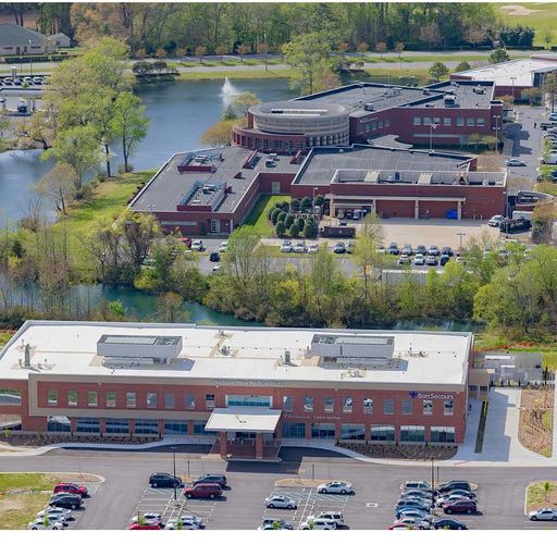 Hampton Roads City from high view