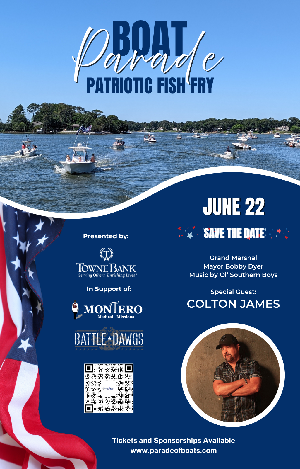 The Patriotic Parade of Boats & Fish Fry Fundraiser