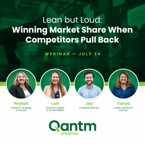 Lean But Loud: Winning Market Share When Competitors Pull Back