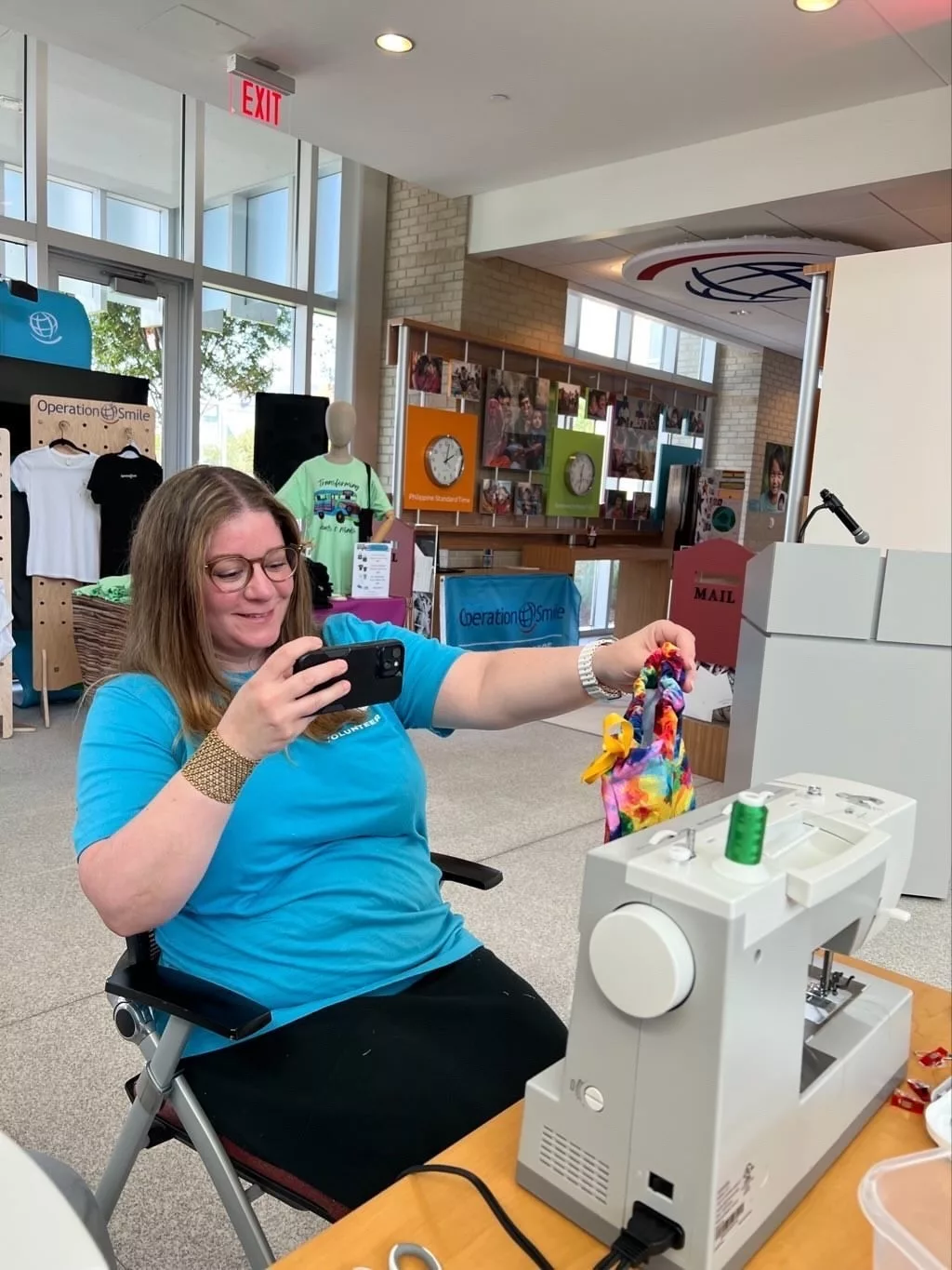 Sew and Cider With Operation Smile